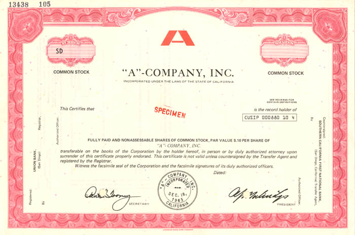 A -Co., Inc.